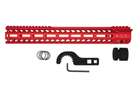 Цівка Mlok Handguard Rail in Red 15.5" (7001993) - зображення 3