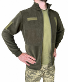Тактическая флиска ЗСУ военная кофта армейская флисовая олива мужская L (50) - изображение 8