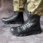 Ботинки мужские зимние тактические ВСУ (ЗСУ) 8608 44 р 28,5 см черные - изображение 7