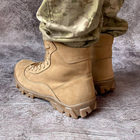 Ботинки мужские зимние тактические ВСУ (ЗСУ) 8601 43 р 28 см койот - изображение 6