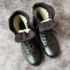 Ботинки мужские зимние тактические ВСУ (ЗСУ) 8608 44 р 28,5 см черные - изображение 9