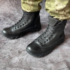 Ботинки мужские зимние тактические ВСУ (ЗСУ) 8609 45 р 29,5 см черные - изображение 2