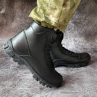 Ботинки мужские зимние тактические ВСУ (ЗСУ) 8609 45 р 29,5 см черные - изображение 8