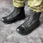 Ботинки мужские зимние тактические ВСУ (ЗСУ) 8606 42 р 27,5 см черные - изображение 5