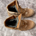 Ботинки мужские зимние тактические ВСУ (ЗСУ) 8596 44 р 28,5 см койот - изображение 6