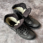 Ботинки мужские зимние тактические ВСУ (ЗСУ) 8604 40 р 26,5 см черные - изображение 10