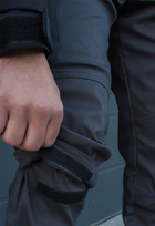 Утеплённые тактические штаны на флисе XXL серые - изображение 9