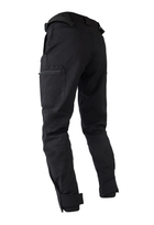 Утеплённые тактические штаны на флисе XS черные - изображение 6