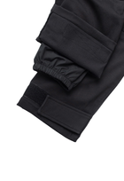 Утеплённые тактические штаны на флисе M черные - изображение 8