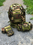 Рюкзак військово - тактичний 4в1 з додатковими контейнерами 60л TS11302508 - изображение 3