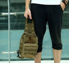 Тактическая сумка Рюкзак на плечо GREEN - изображение 5