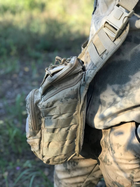 Тактическая сумка Kordura 25л койот камуфляж - изображение 5
