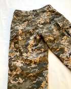 Мужской армейский костюм тактическая форма Rip-Stop Пиксель ВСУ (ЗСУ) 20222013-52 8621 52 размер - изображение 6