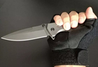 Нож складной Туристический со стеклобоем и стропорезом FA18 Wolf - изображение 8