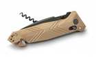 Нож Tb Outdoor CAC Nitrox PA6 стропорез штопор стеклобой Песочно-серый (11060102) - изображение 2