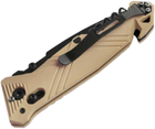 Нож Tb Outdoor CAC Nitrox PA6 стропорез штопор стеклобой Песочно-серый (11060102) - изображение 3
