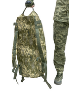 Тактический рюкзак сумка баул ВСУ 100 л пиксель ММ14 Кордура Cordura - изображение 2