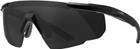 Захисні балістичні окуляри Wiley X SABER ADV Сірі (712316003025) - зображення 1