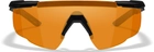 Защитные баллистические очки Wiley X SABER ADV Оранжевые (712316003018) - изображение 2