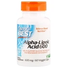 Натуральна добавка Doctor's Best Alpha-Lipoic Acid 600 мг 60 капсул