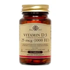 Вітамін D Solgar Vitamin D3 (Cholecalciferol) 1000 IU 90 Tabs