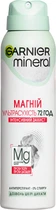 Антиперспірант Garnier Mineral Магній Ультрасухість 150 мл (3600542310413)