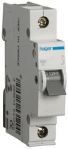 Автоматичний вимикач Hager 1П 40А тип В MB140A