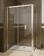 Душові двері Premium Plus DWJ 1200x1900 хром/коричневе 33313-01-08N (TM Radaway)