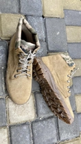 Ботинки тактические осенние короткие облегченные , обувь для военных, KROK ЛВ01, 44 размер, койот, 01.44 - изображение 4