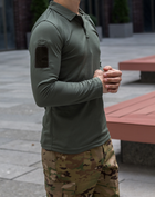 Тактичне поло з довгим рукавом KOD Tactical XL Олива Зелений - изображение 3