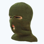 Балаклава маска Бандитка 2 в 1 Оліва, Унісекс Reis One size