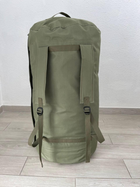 Баул армійський рюкзак сумка-баул тактична військова зсу 120 літрів 82*42 см олива - зображення 5