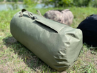 Баул армійський рюкзак сумка-баул тактична військова зсу 120 літрів 82*42 см олива - зображення 6