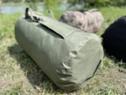 Баул сумка рюкзак тактический военный туристический 120 л 82*42 см оливковый - изображение 5