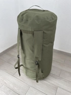 Баул сумка рюкзак тактичний військовий туристичний 120 л 82*42 см оливковий - зображення 9