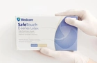 Рукавички латексні Medicom SafeTouch® E-Series оглядові опудрені розмір XL 100 шт Білі - зображення 1