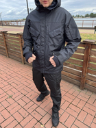Тактична куртка чоловіча тепла Gosp XL Чорна - зображення 2