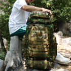 Рюкзак тактический, походный на 80 литров Камуфляж - изображение 4