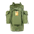 Тактический туристический армейский рюкзак 75 литров олива Кордура 900 ден. Армия рыбалка туризм 155 MS - изображение 1