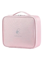 Аптечка сумка органайзер для медикаментов для путешествий для дома 25х22х9 см (473264-Prob) Розовая - изображение 1