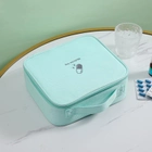 Аптечка сумка органайзер для медикаментов для путешествий для дома 25х22х9 см (473265-Prob) Голубая - изображение 2