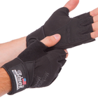 Перчатки тактические с открытыми пальцами Zelart 4928 размер XL Black - изображение 4