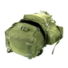 Армійський рюкзак 75 літрів, колір олива, кордура 900 D - зображення 6