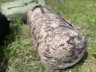 Сумка баул-рюкзак вологозахисний тактичний армійський військовий 120л 82*42 см Піксель - зображення 15