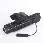 ЛСУ Tactical DBAL-A2/PEQ15 Лазер / Фонарик/ Строб - чёрный - изображение 6