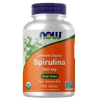 Натуральная добавка Now Foods Spirulina Спирулина 500 мг таблетки