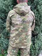 Куртка чоловіча тактична на флісі Мультикам ЗСУ (ЗСУ) XL 8663 2 хакі - зображення 4
