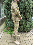 Мужской армейский костюм тактическая форма на флисе Мультикам ВСУ (ЗСУ) XXXL 8659 хаки - изображение 3