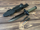 Армейский тактический нож с огневом Volf 2 Нож для активного отдыха Походный нож - изображение 7