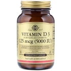 Витамин D Solgar Vitamin D3 (Cholecalciferol) 5000 IU 120 Veg Caps
